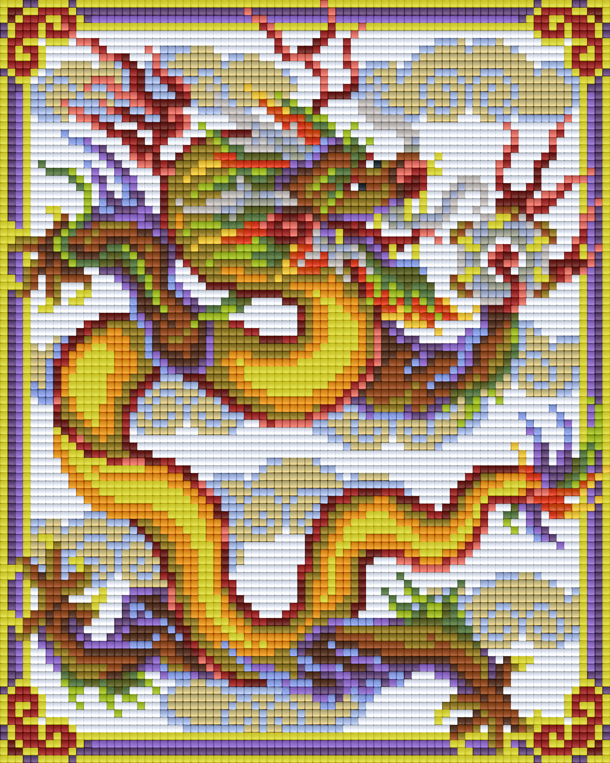 Pixel Hobby Classic Template - Dragon of the Clouds