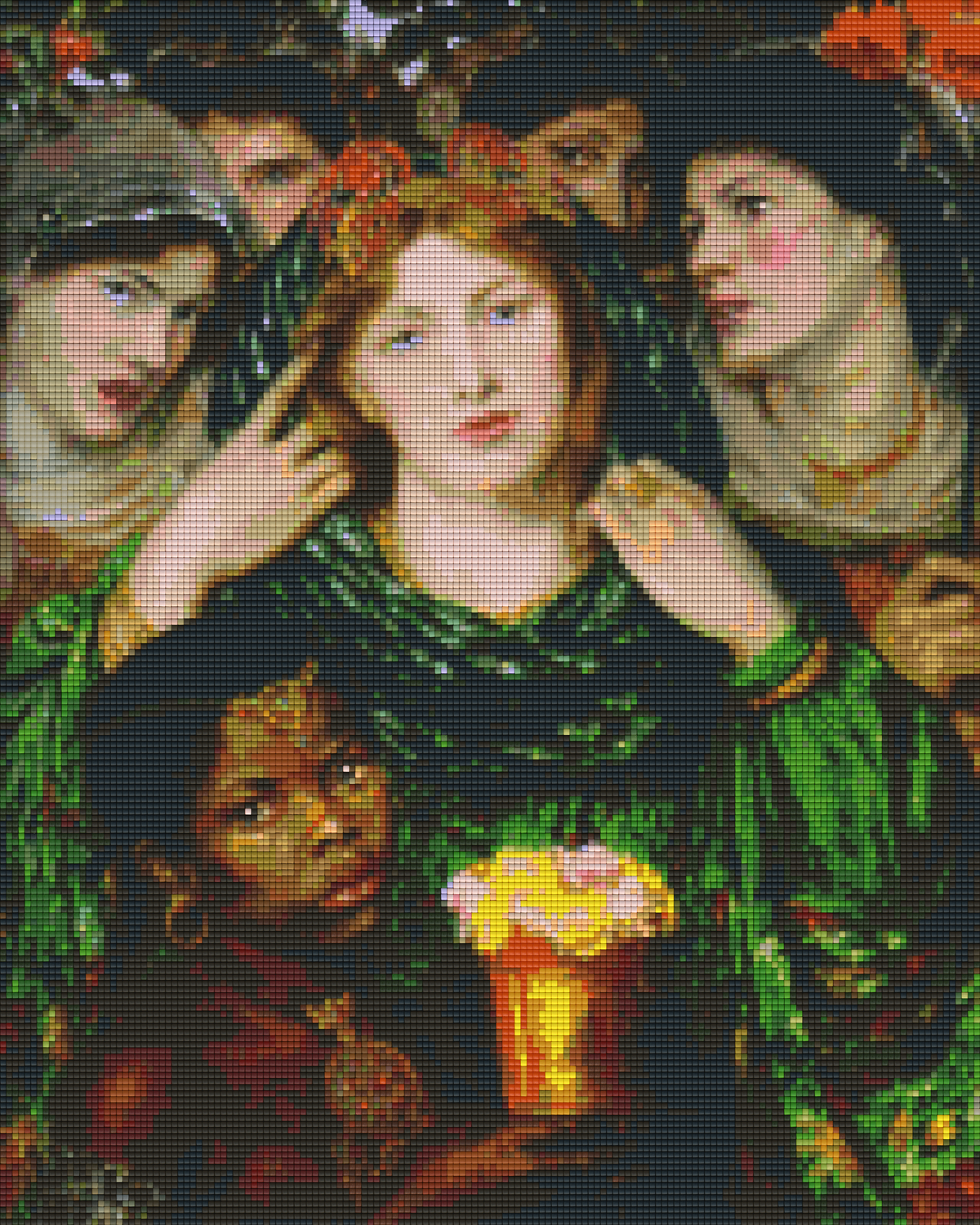 Pixelhobby Klassik Set - The Beloved - Rosetti