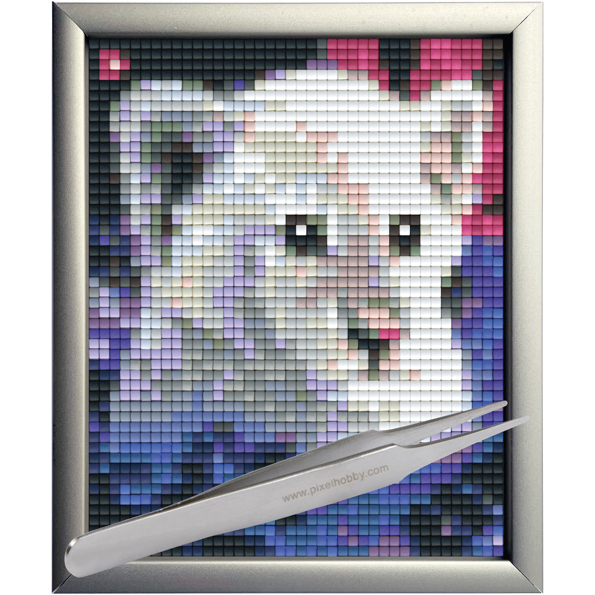 #Bilderrahmen_Aluminium silber #Pinzette_Pinzette gerade