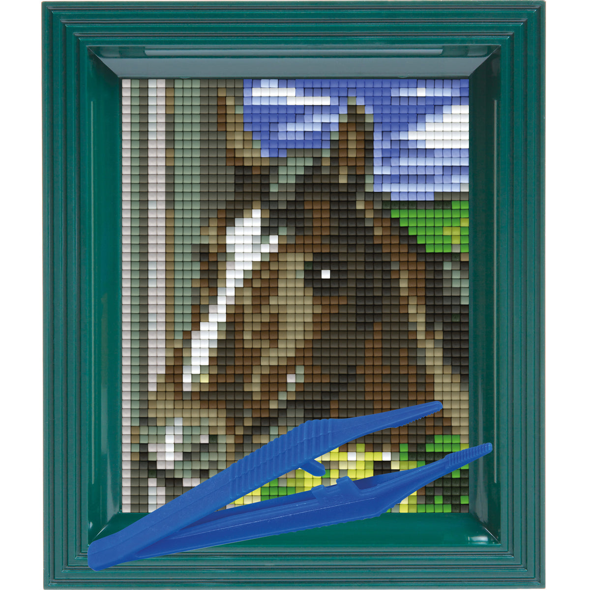 #Bilderrahmen_moosgrün #Pinzette_Kunststoffpinzette