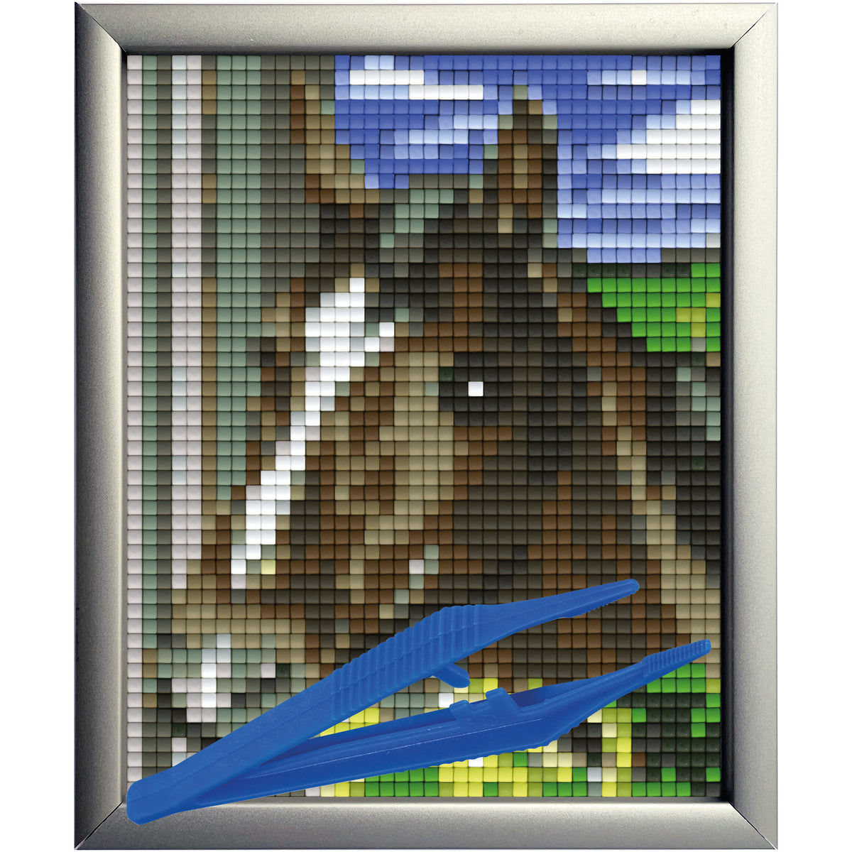 #Bilderrahmen_Aluminium silber #Pinzette_Kunststoffpinzette