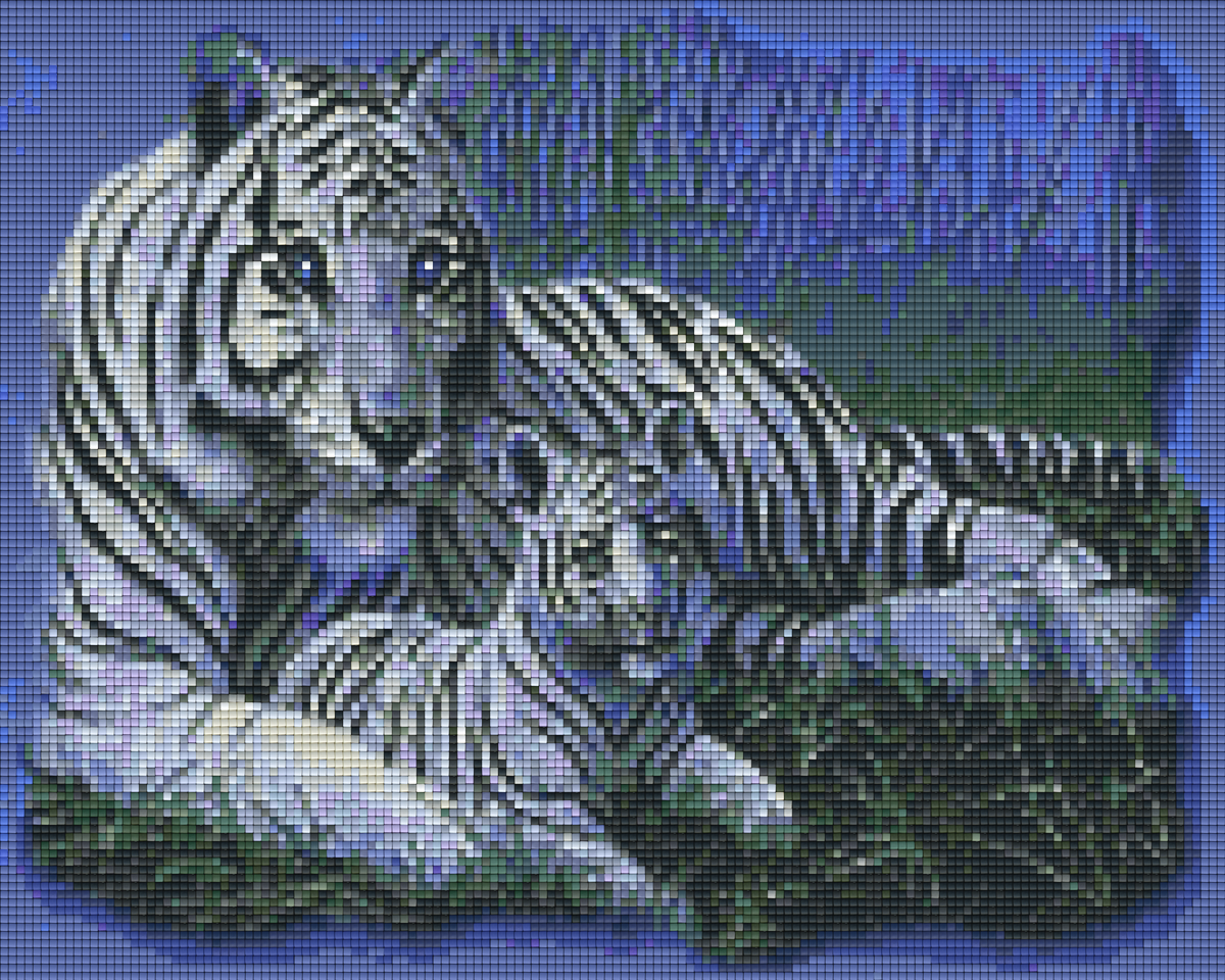 Pixelhobby Classic Set - White and Blue