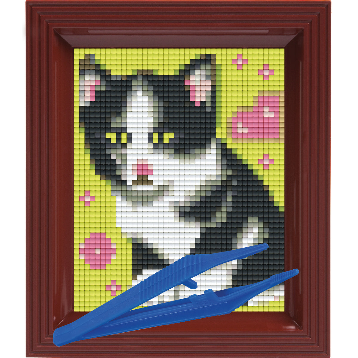 #Bilderrahmen_rotbraun #Pinzette_Kunststoffpinzette