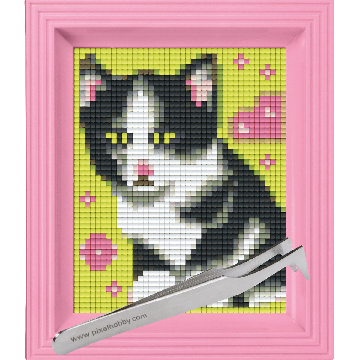 #Bilderrahmen_rosa #Pinzette_Pinzette abgewinkelt