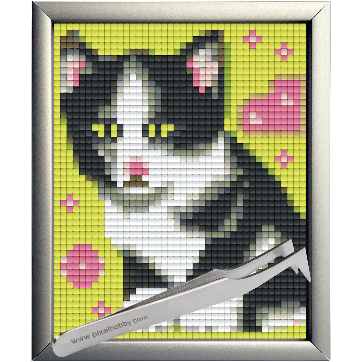 #Bilderrahmen_Aluminium silber #Pinzette_Pinzette abgewinkelt