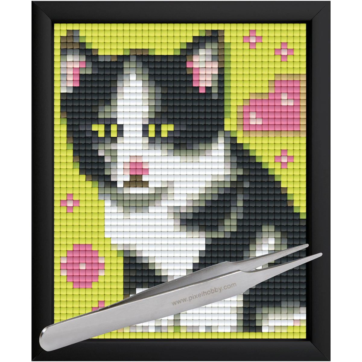 #Bilderrahmen_Aluminium schwarz #Pinzette_Pinzette gerade