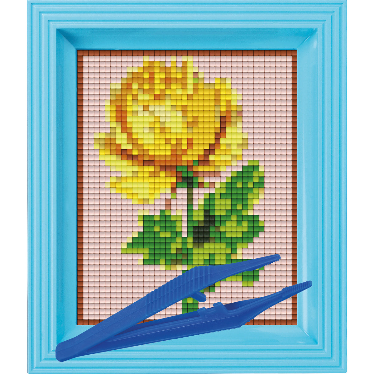 #Bilderrahmen_baby blau #Pinzette_Kunststoffpinzette
