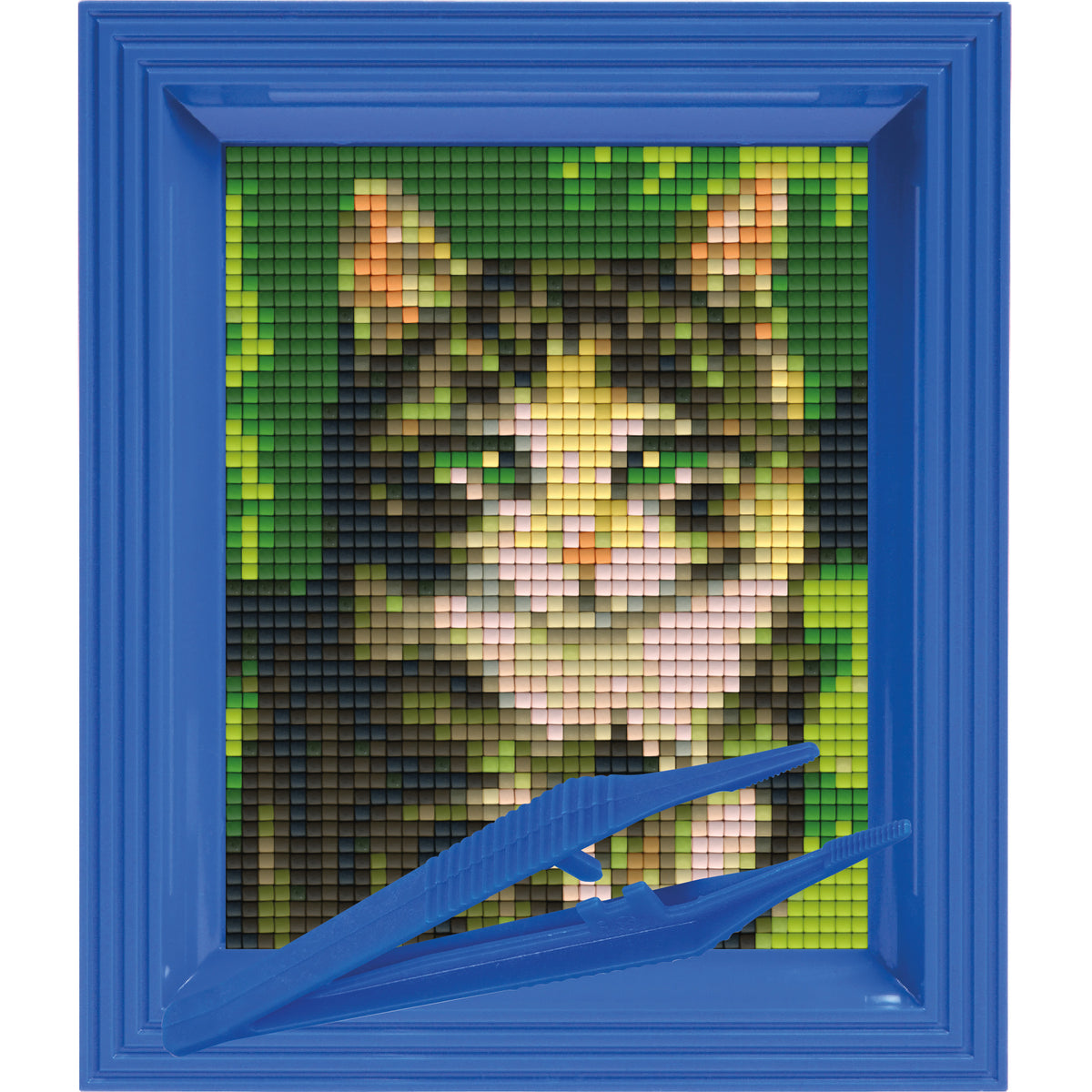 #Bilderrahmen_signalblau #Pinzette_Kunststoffpinzette