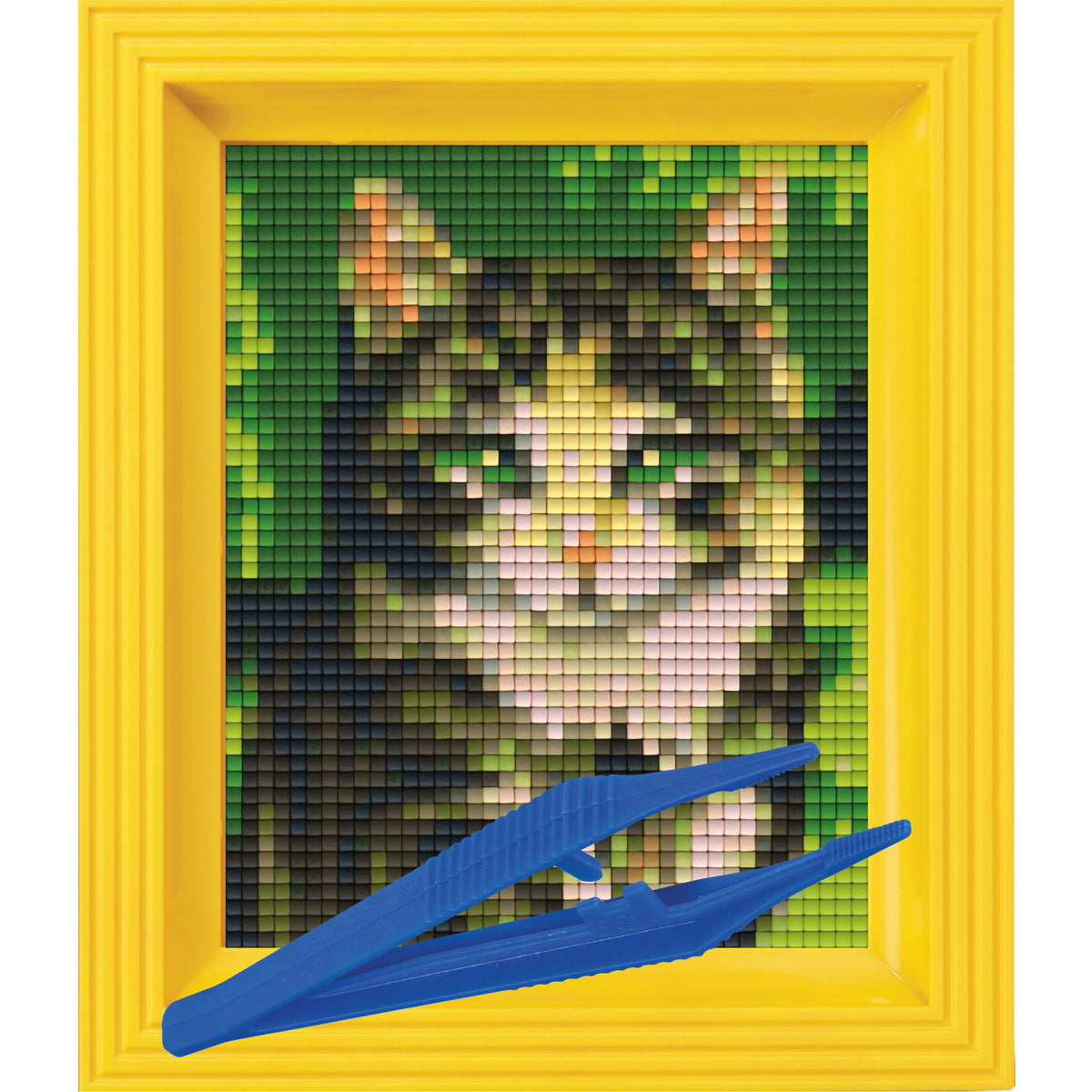 #Bilderrahmen_gelb #Pinzette_Kunststoffinzette