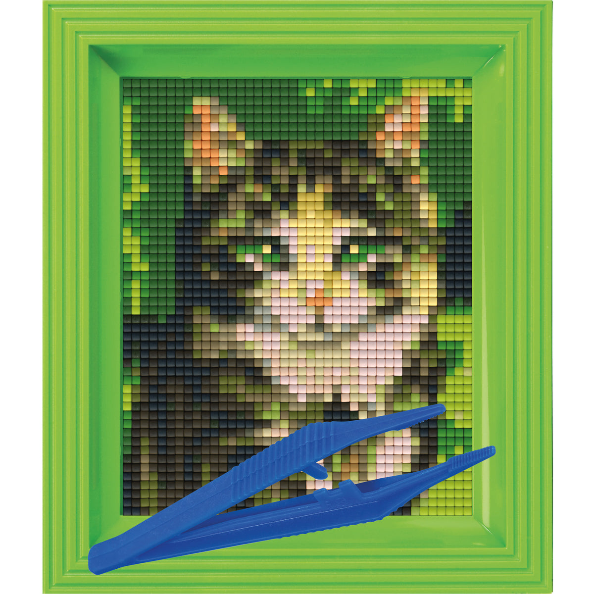 #Bilderrahmen_hellgrün #Pinzette_Kunststoffpinzette