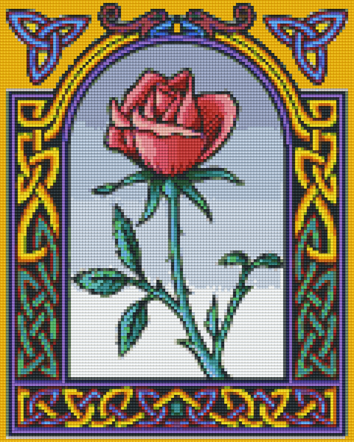Pixelhobby Klassik Set - Keltische Rose