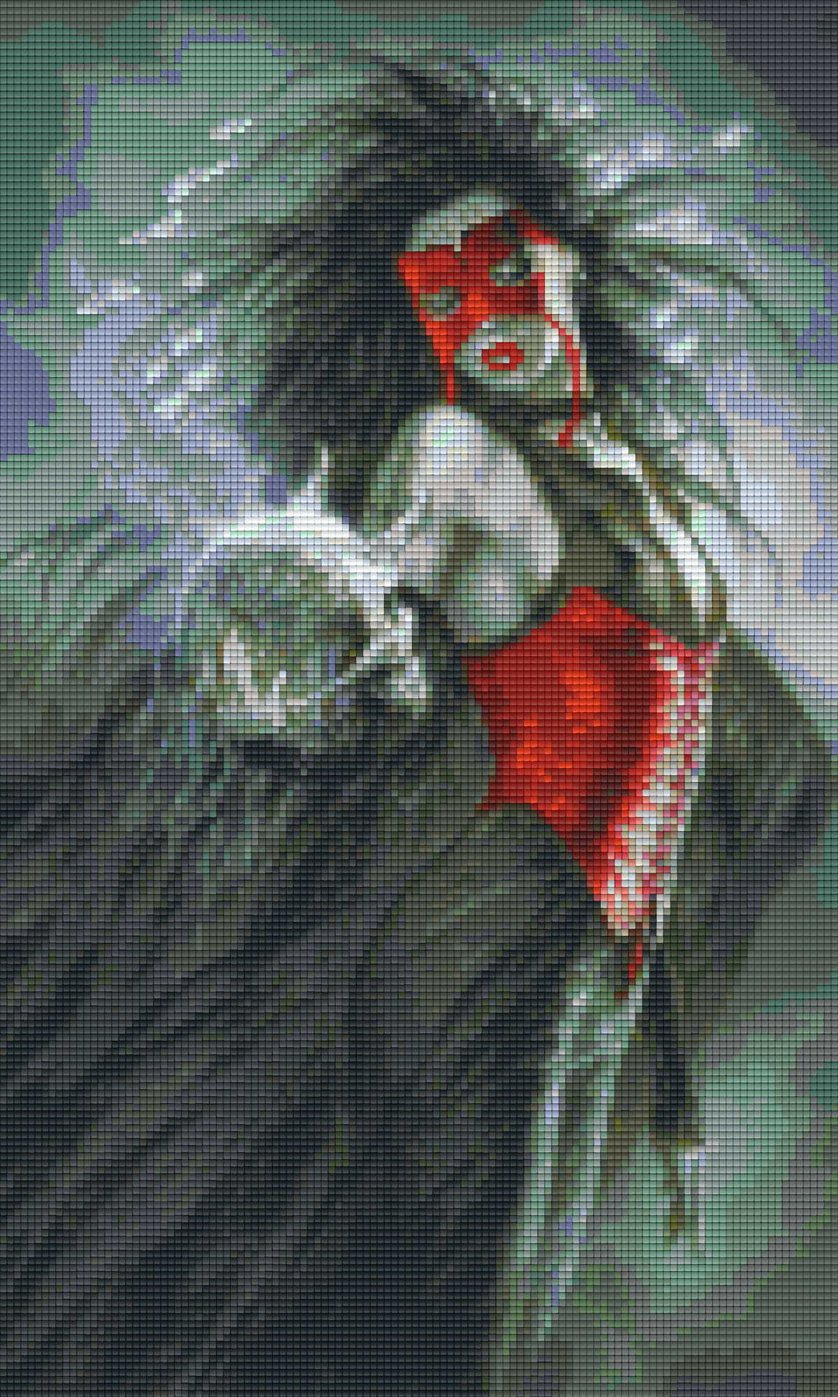 Pixel Hobby Classic Template - The Red &amp; the Skulls