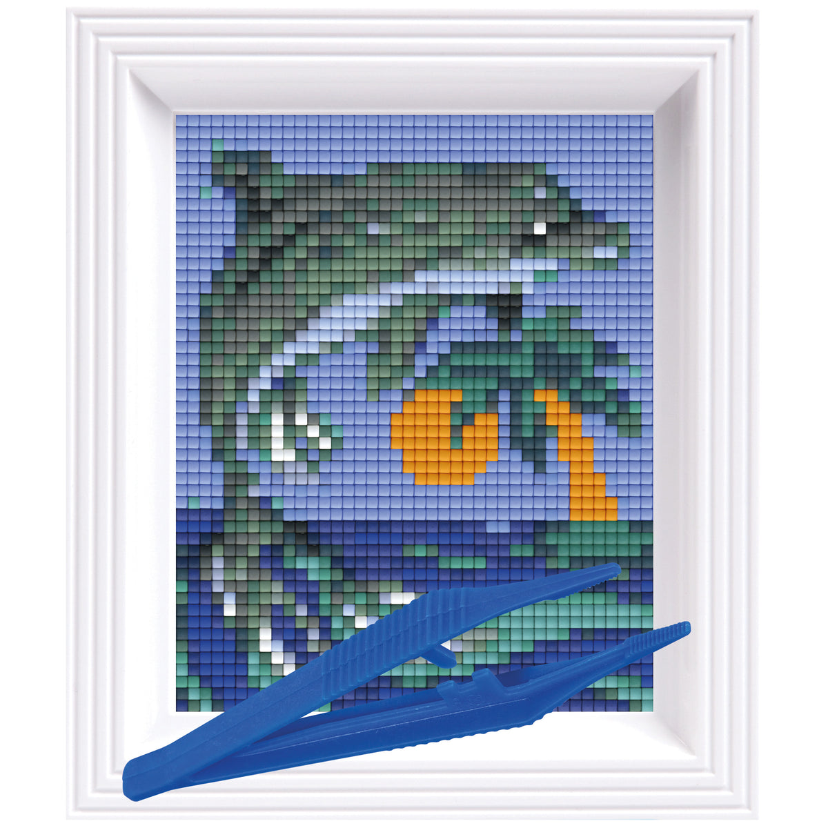 #Bilderrahmen_weiß #Pinzette_Kunststoffpinzette
