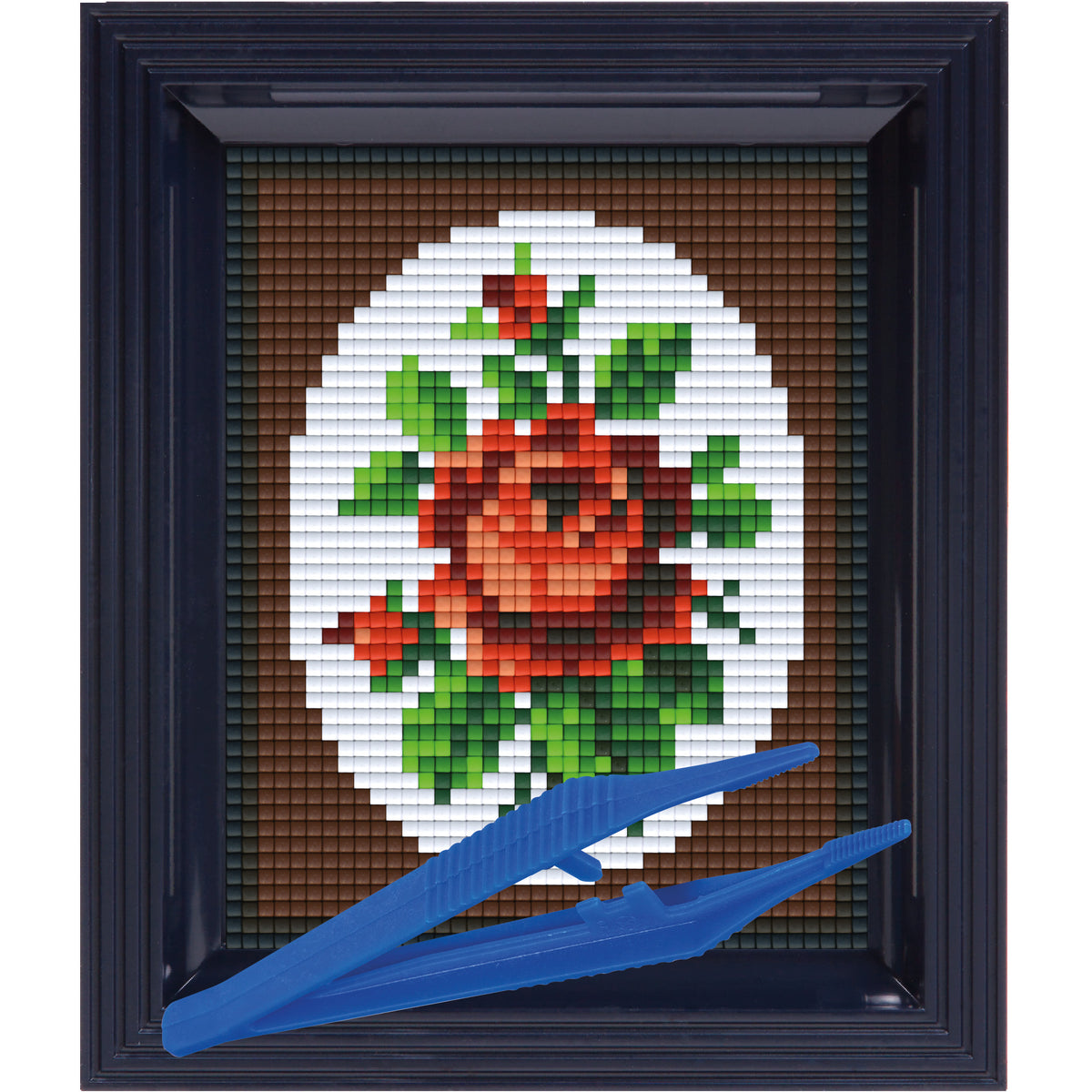 #Bilderrahmen_schwarzblau #Pinzette_Kunststoffpinzette