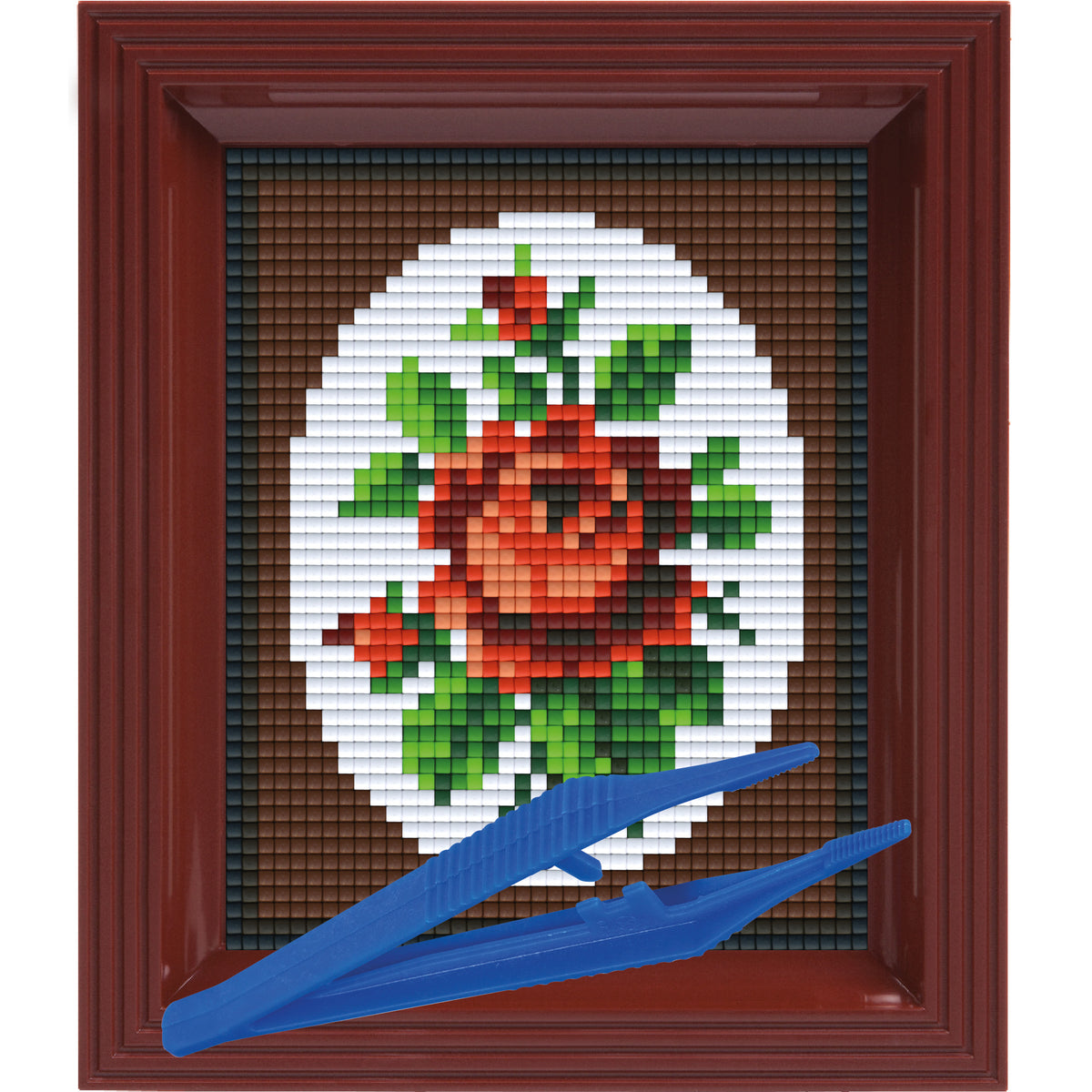 #Bilderrahmen_rotbraun #Pinzette_Kunststoffpinzette
