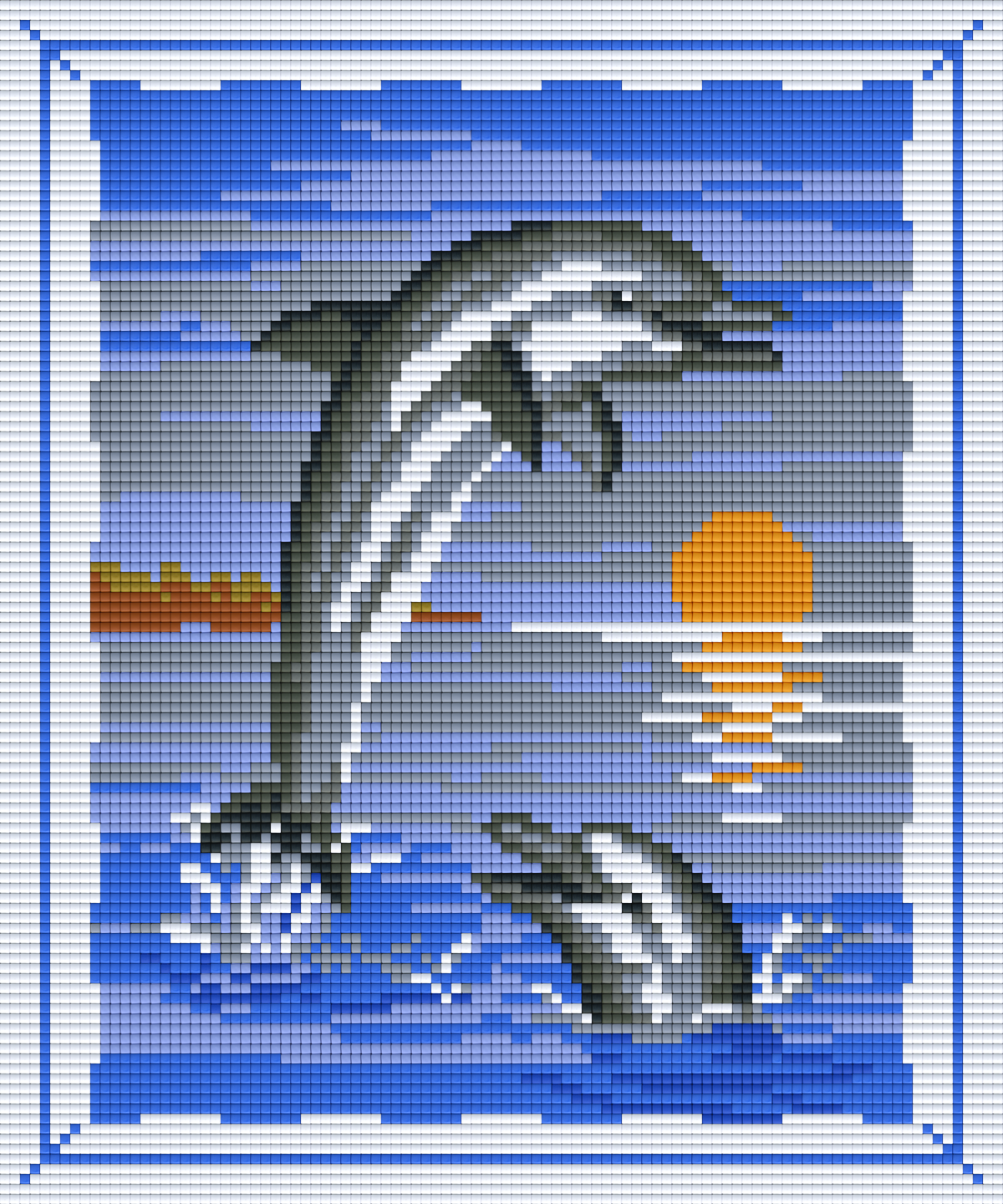 Pixel Hobby Classic Set - Dolphins Play