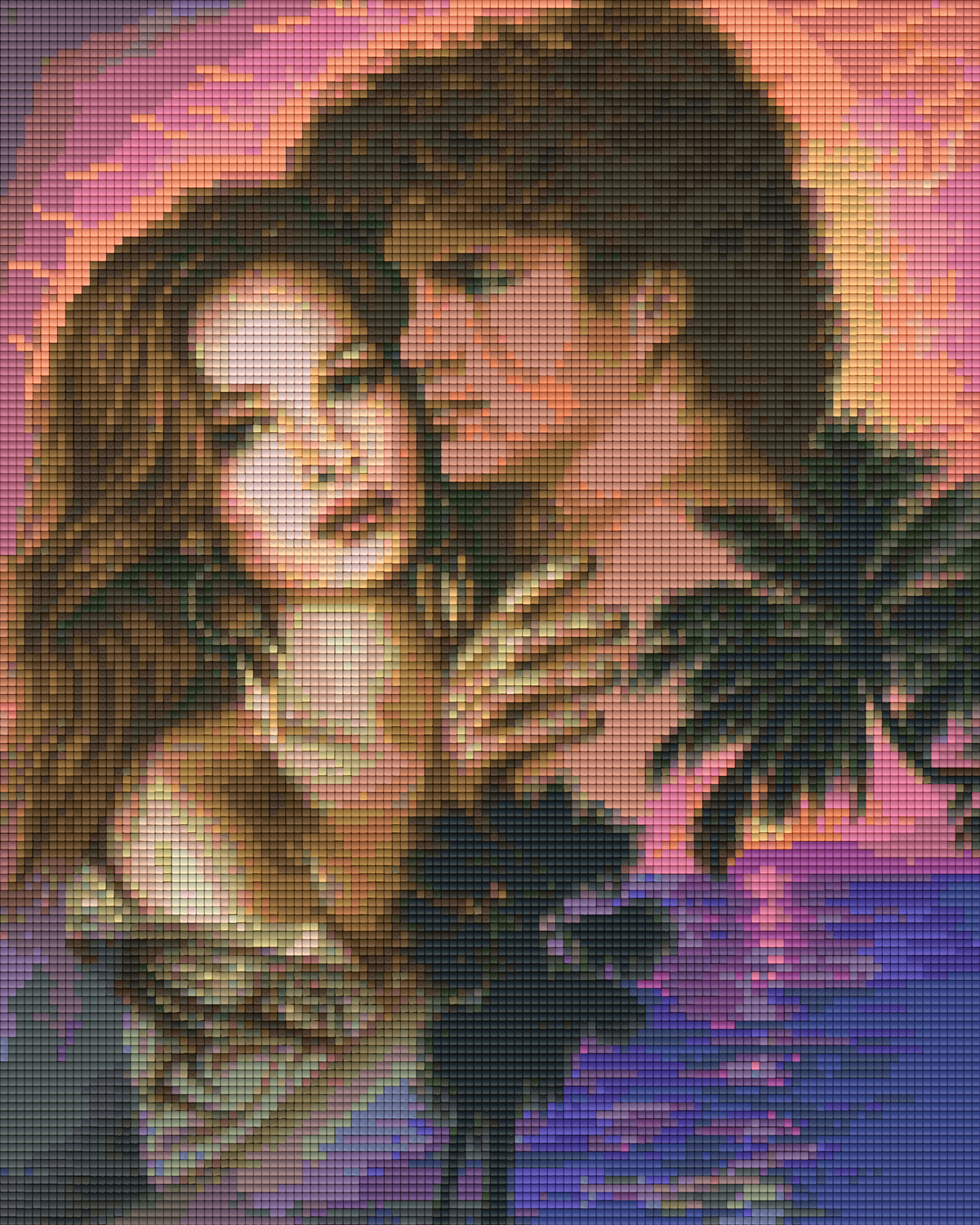 Pixelhobby Klassik Set - Love and Palms