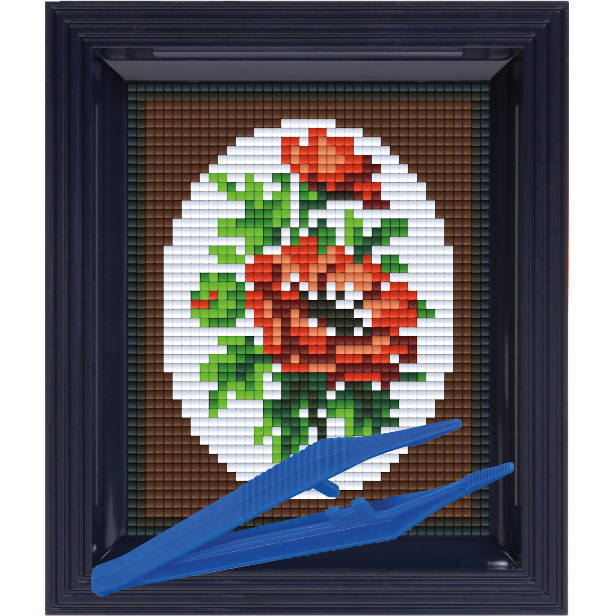 #Bilderrahmen_schwarzblau #Pinzette_Kunststoffpinzette