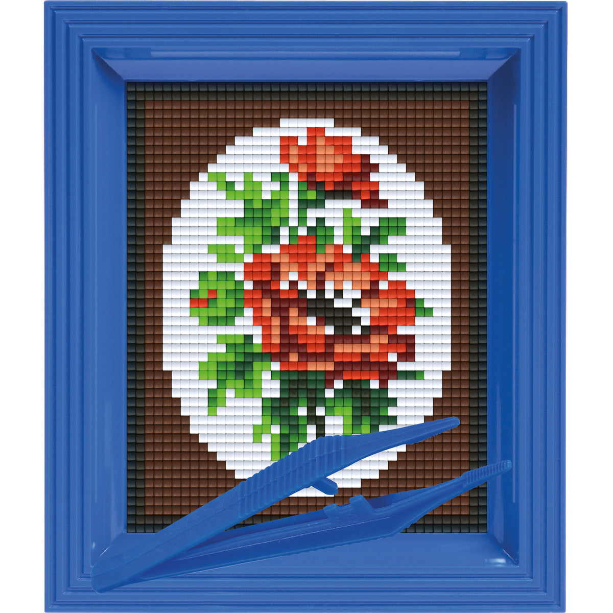 #Bilderrahmen_signalblau #Pinzette_Kunststoffpinzette
