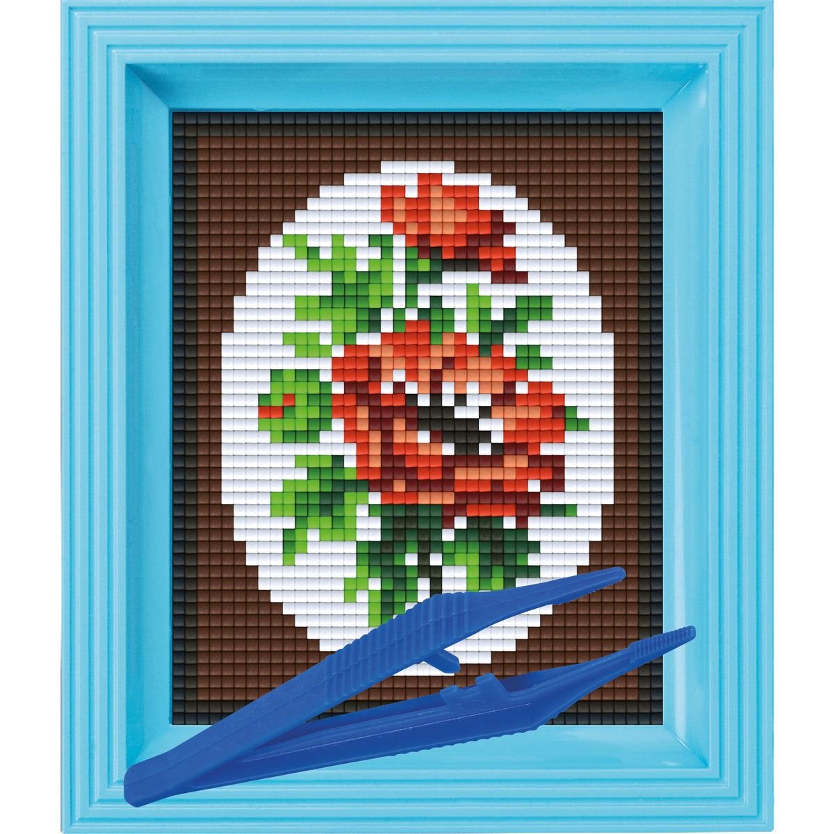 #Bilderrahmen_hellblau #Pinzette_Kunststoffpinzette