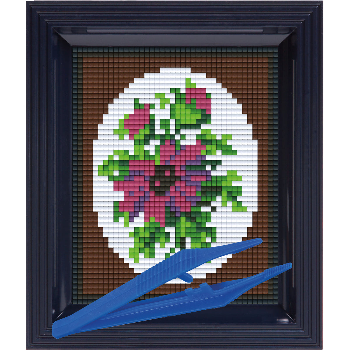 #Bilderrahmen_schwarzblau #Pinzette_Kunststoffpinzette