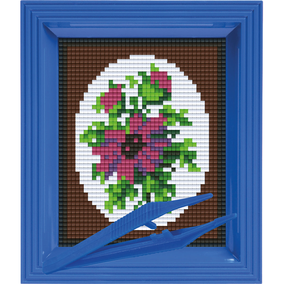 #Bilderrahmen_signalblau #Pinzette_Kunststoffpinzette