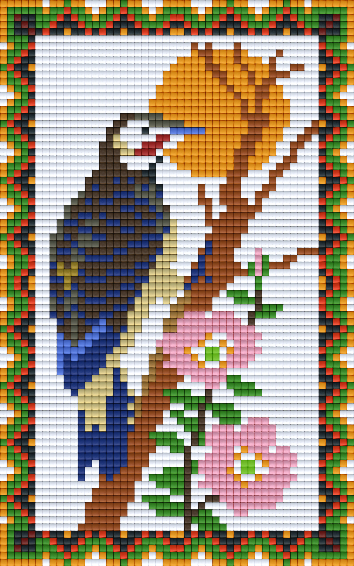 Pixelhobby Klassik Vorlage - Specht 21.6. – 21.7.
