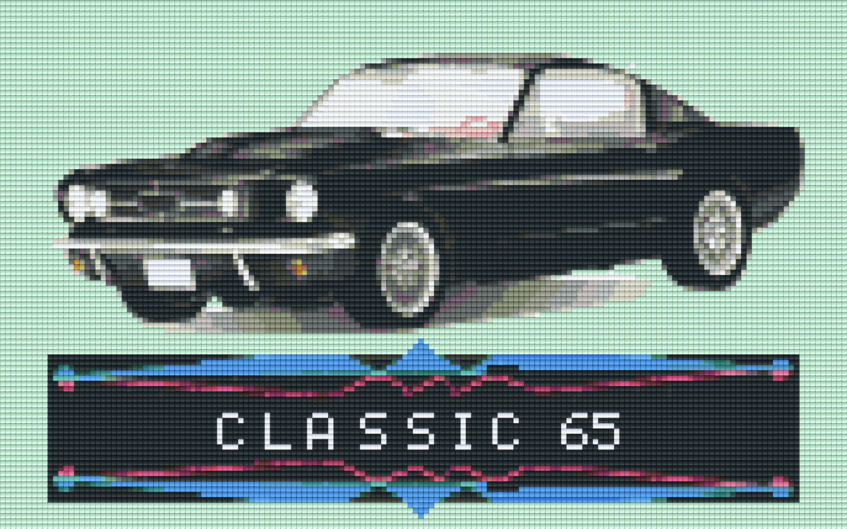 Pixelhobby Klassik Vorlage - Classic 65