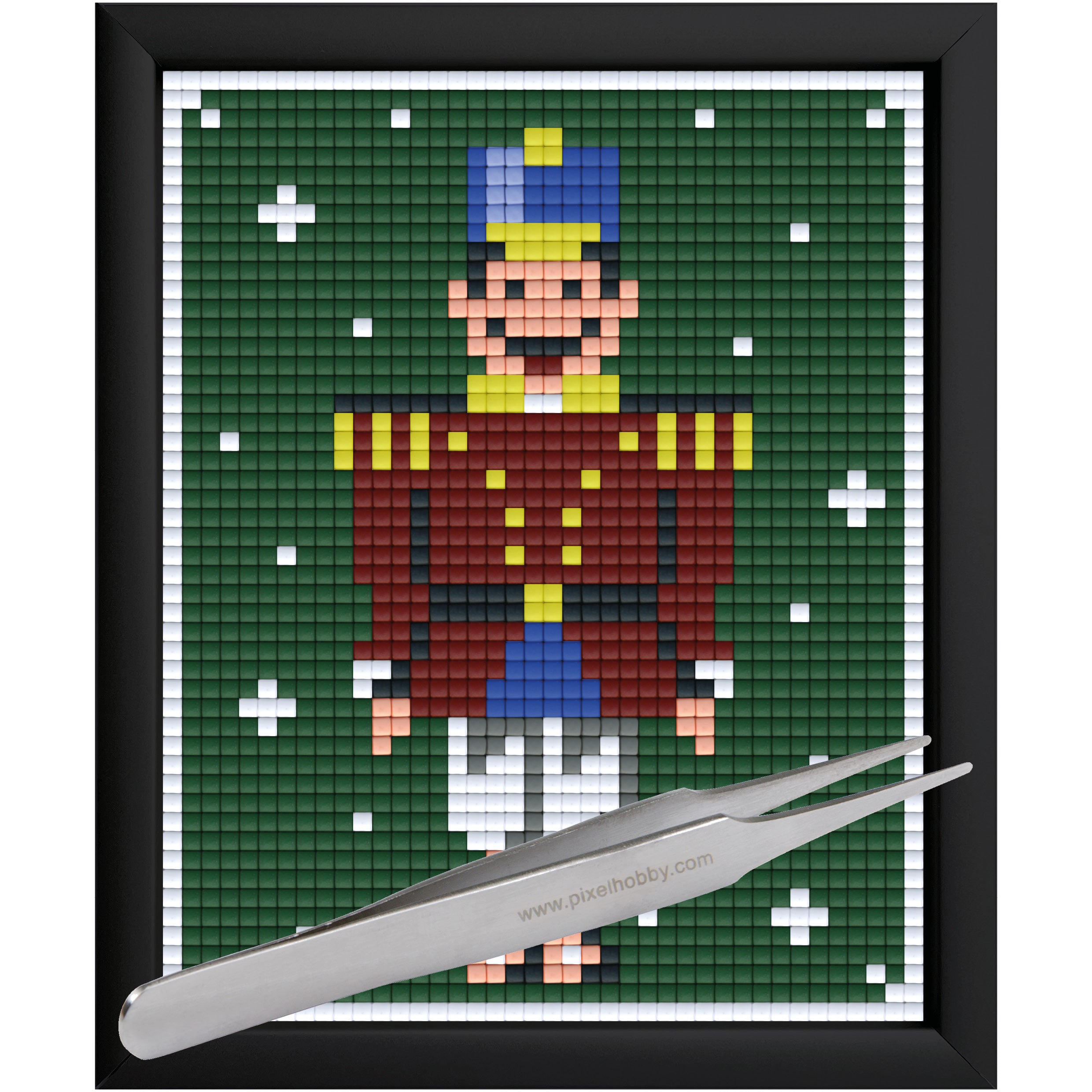 #Bilderrahmen_Aluminium schwarz #Pinzette_Pinzette gerade