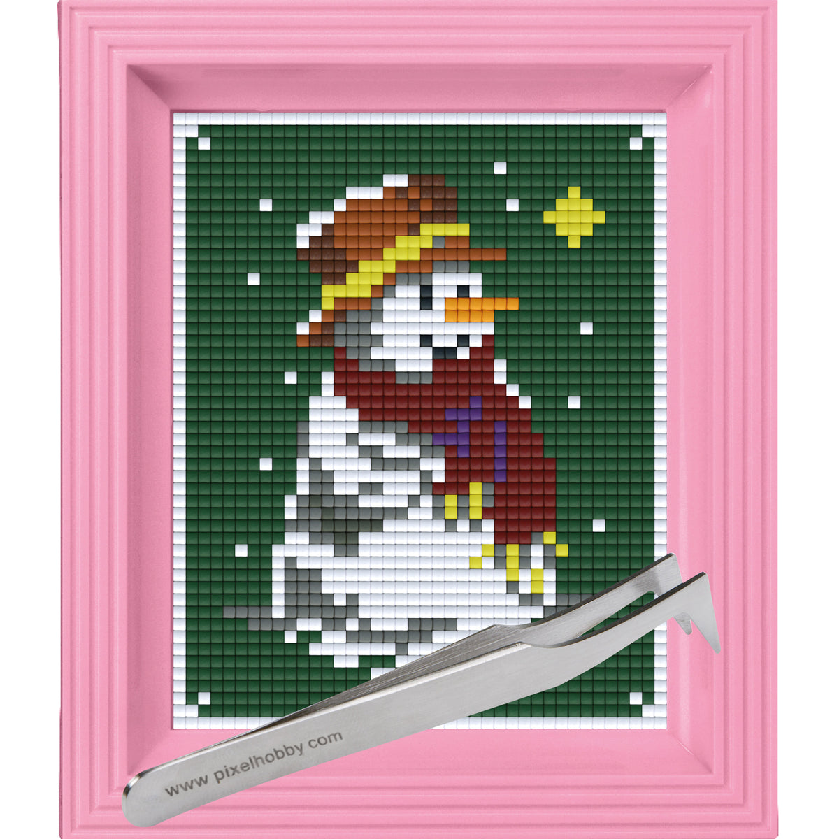 #Bilderrahmen_rosa #Pinzette_Pinzette abgewinkelt