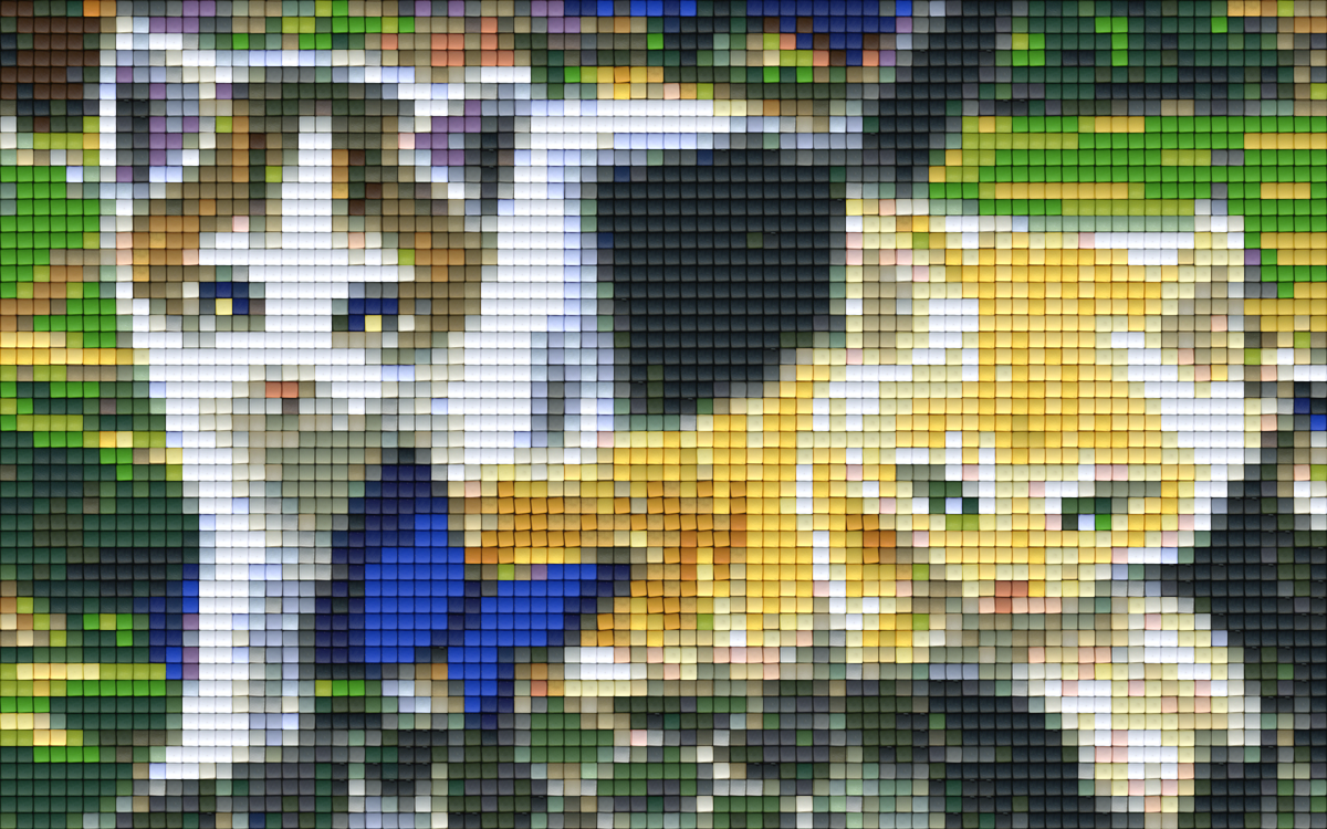 Pixelhobby Classic Set - Kitties and Blue Butterfly