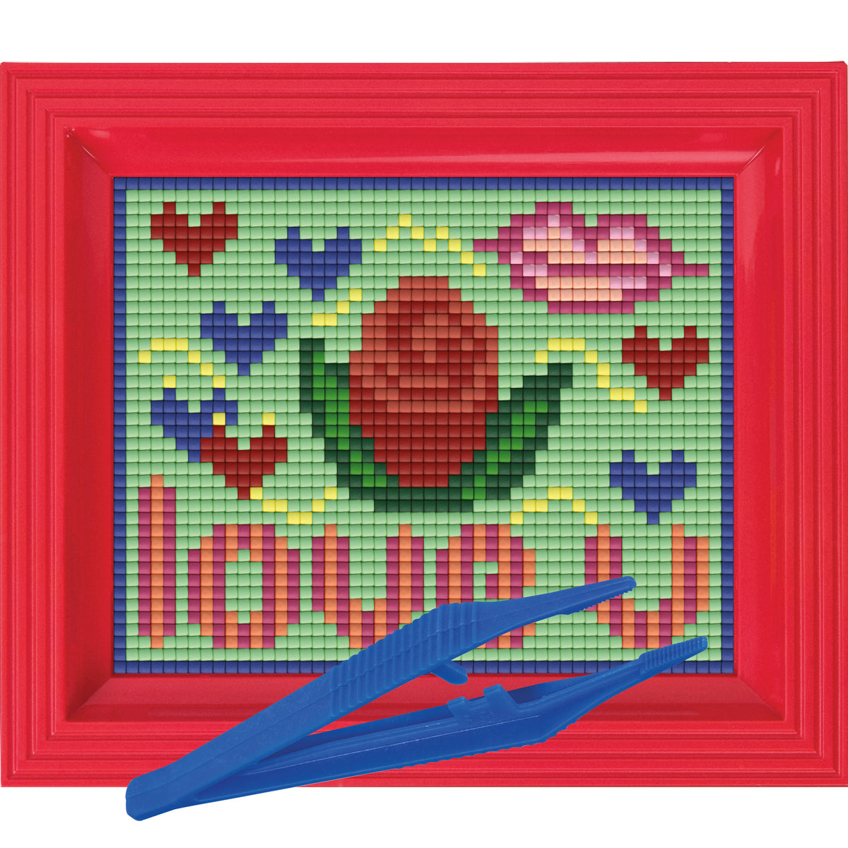 #Bilderrahmen_rosarot #Pinzette_Kunststoffpinzette