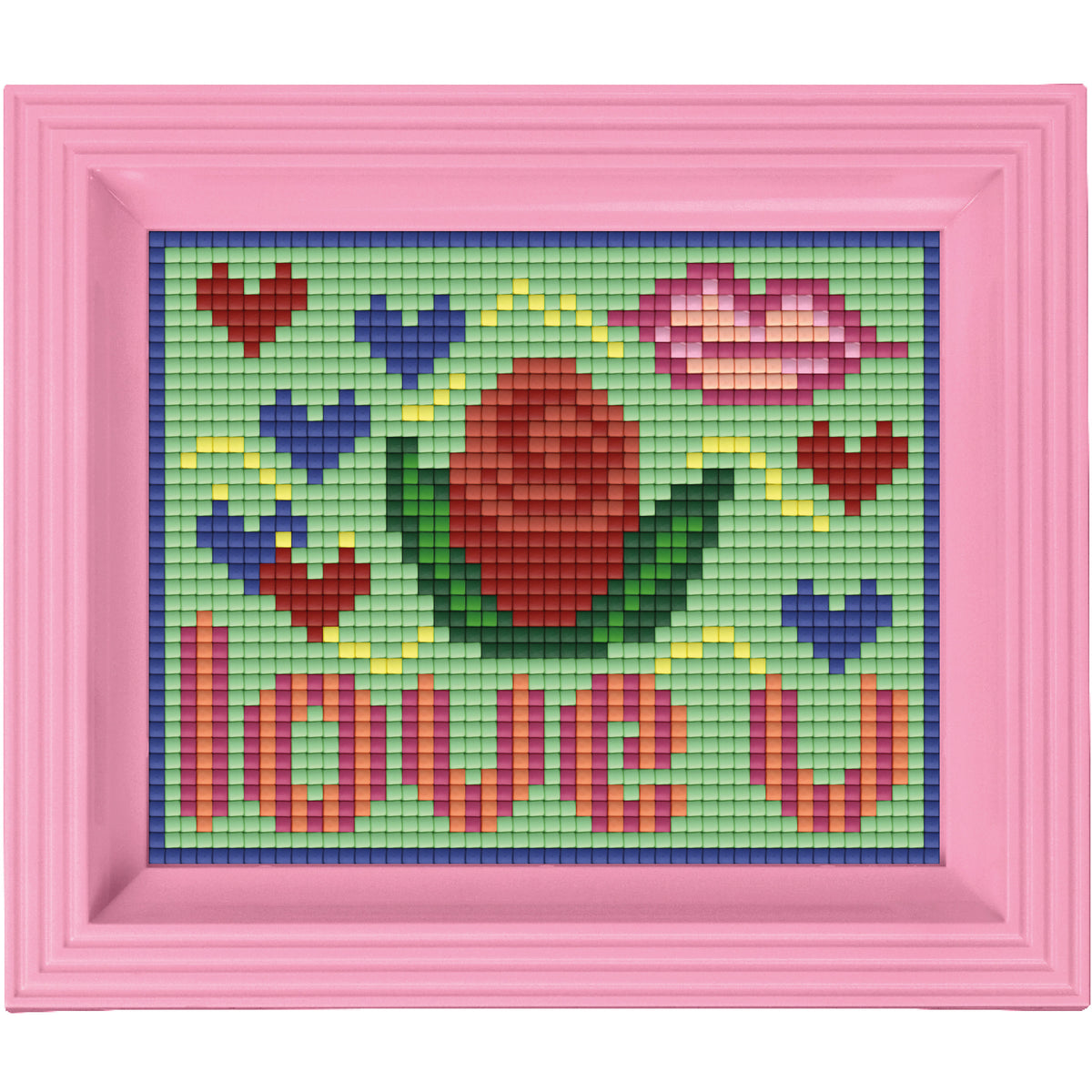 #Bilderrahmen_rosa #Pinzette_keine Pinzette
