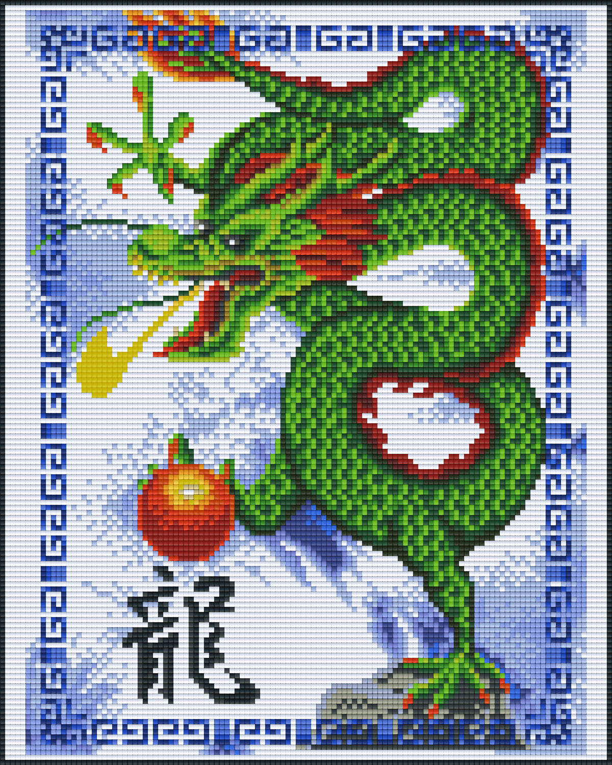 Pixelhobby Klassik Set - Oriental Dragon