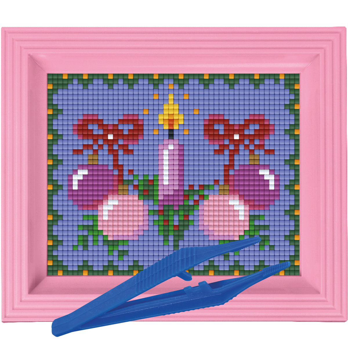 #Bilderrahmen_rosa #Pinzette_Kunststoffpinzette