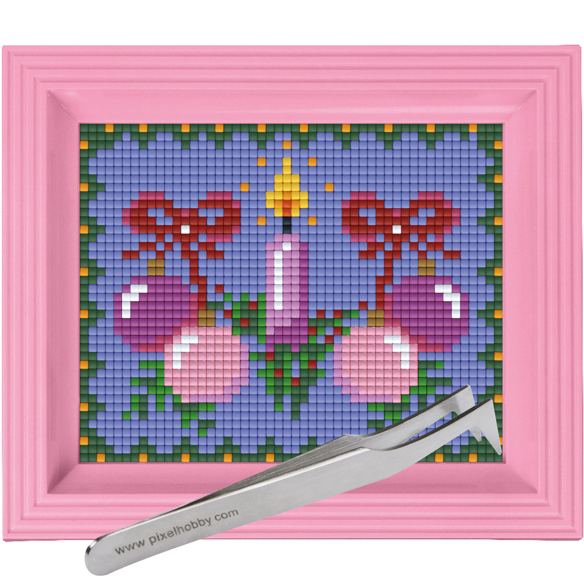 #Bilderrahmen_rosa #Pinzette_Pinzette abgewinkelt