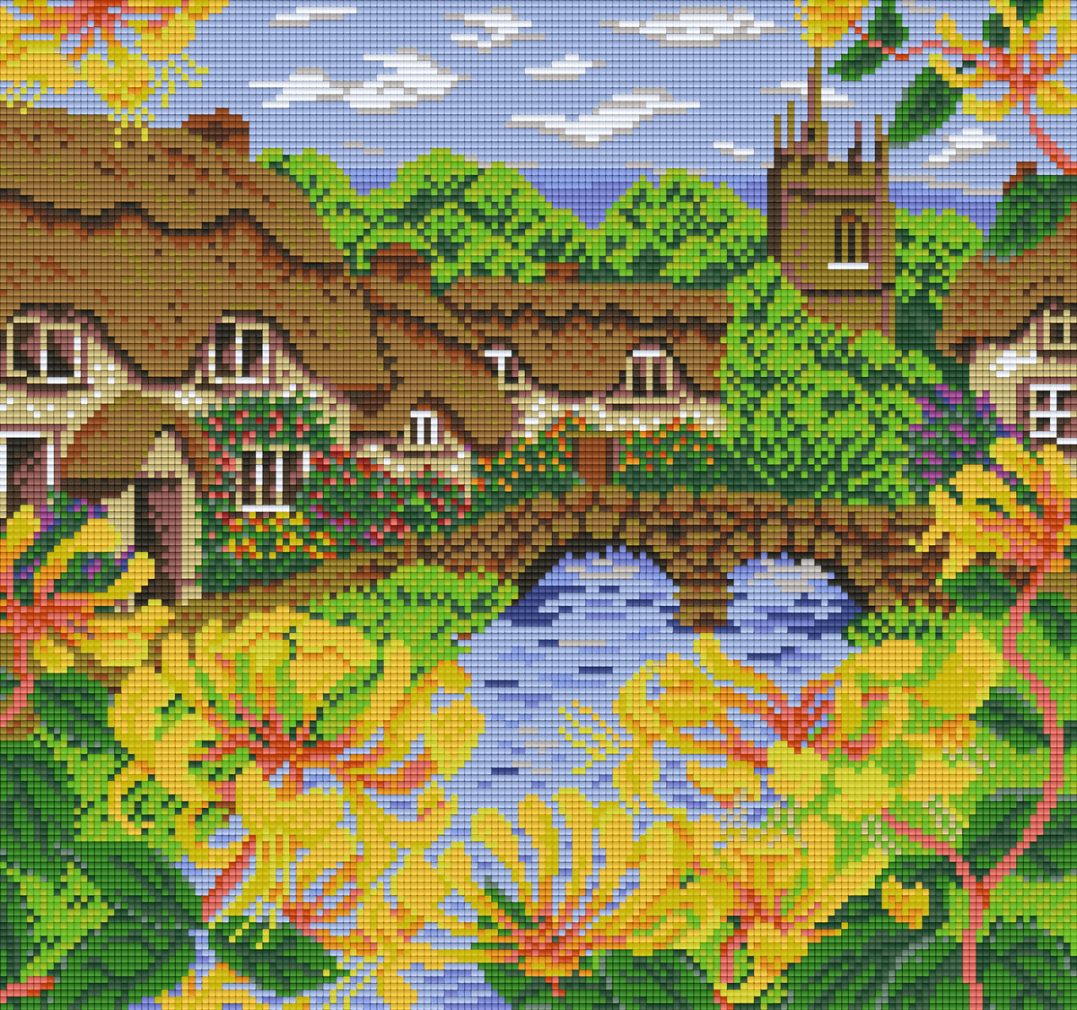 Pixelhobby Klassik Set - Happy Village