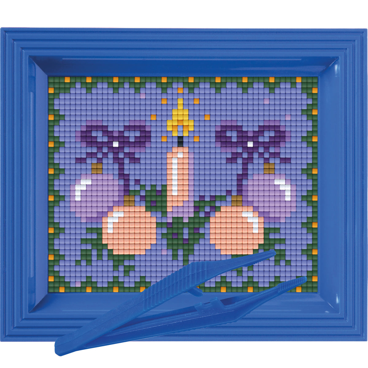 #Bilderrahmen_signalblau #Pinzette_Kunststoffpinzette