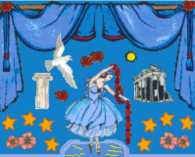 Pixelhobby Klassik Vorlage - Dancer of the Century
