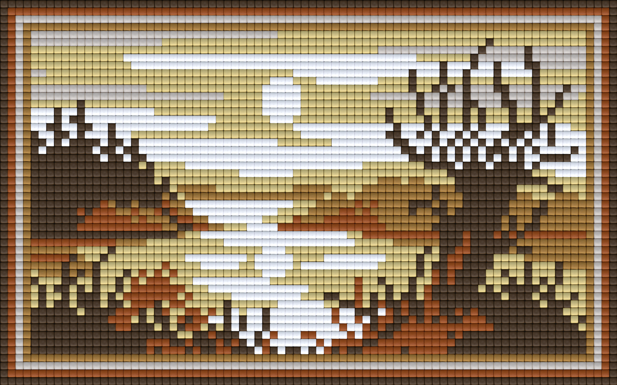 Pixelhobby Klassik Set - Soft Brown Lake