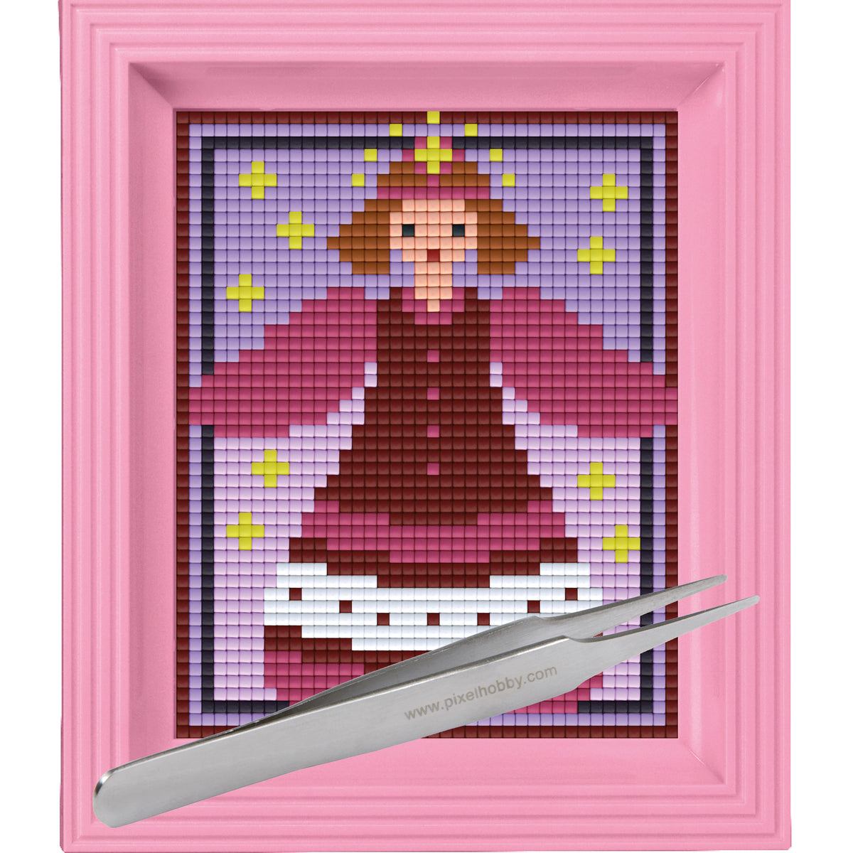 #Bilderrahmen_rosa #Pinzette_Pinzette gerade