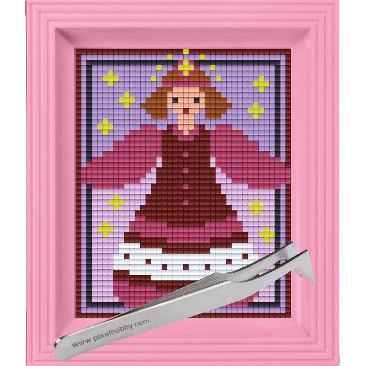 #Bilderrahmen_rosa #Pinzette_Pinzette abgewinkelt