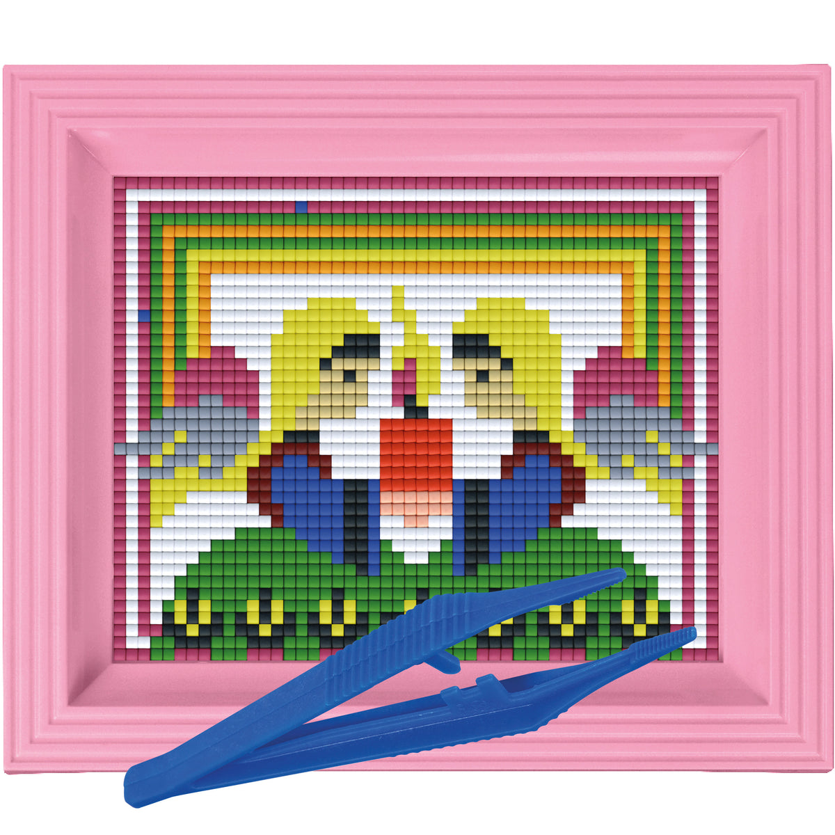 #Bilderrahmen_rosa #Pinzette_Kunststoffpinzette