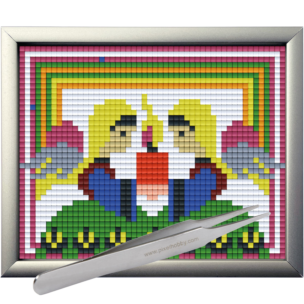 #Bilderrahmen_Aluminium silber #Pinzette_Pinzette gerade