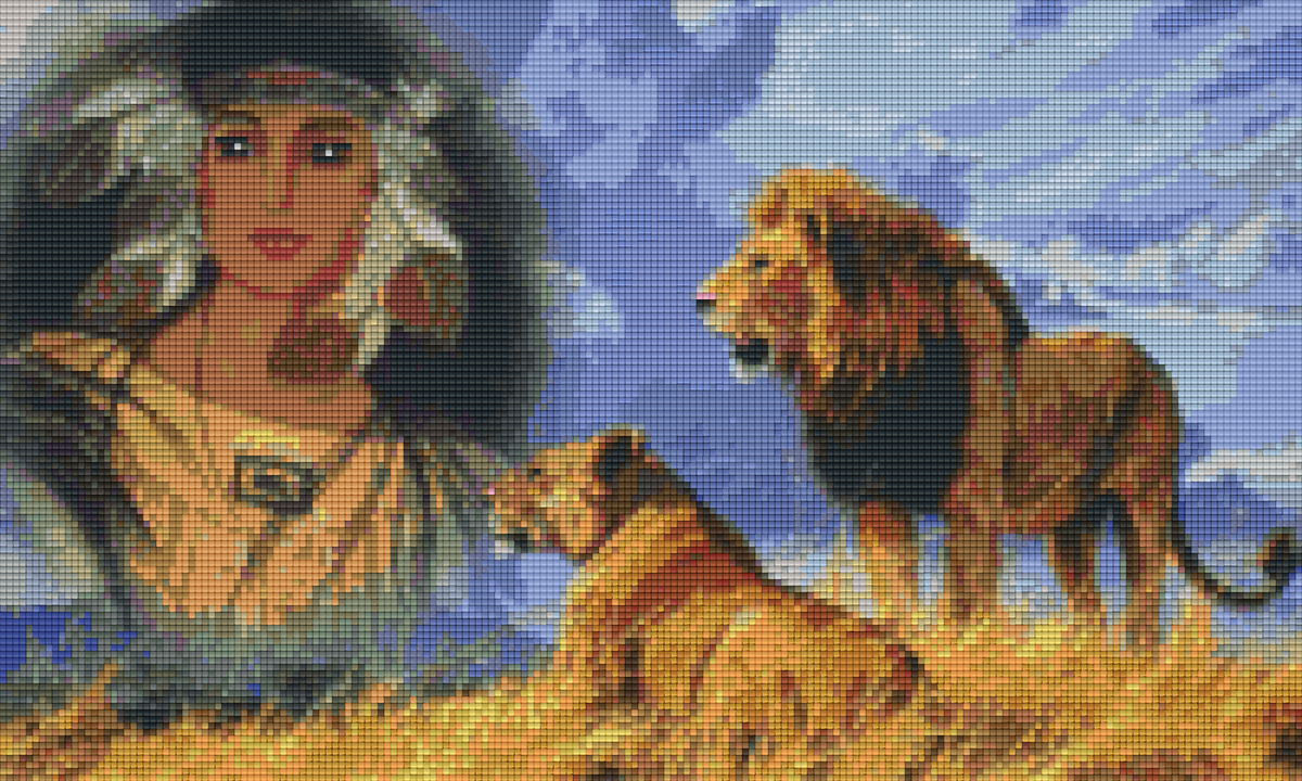 Pixelhobby Klassik Set - Lioness Guardian