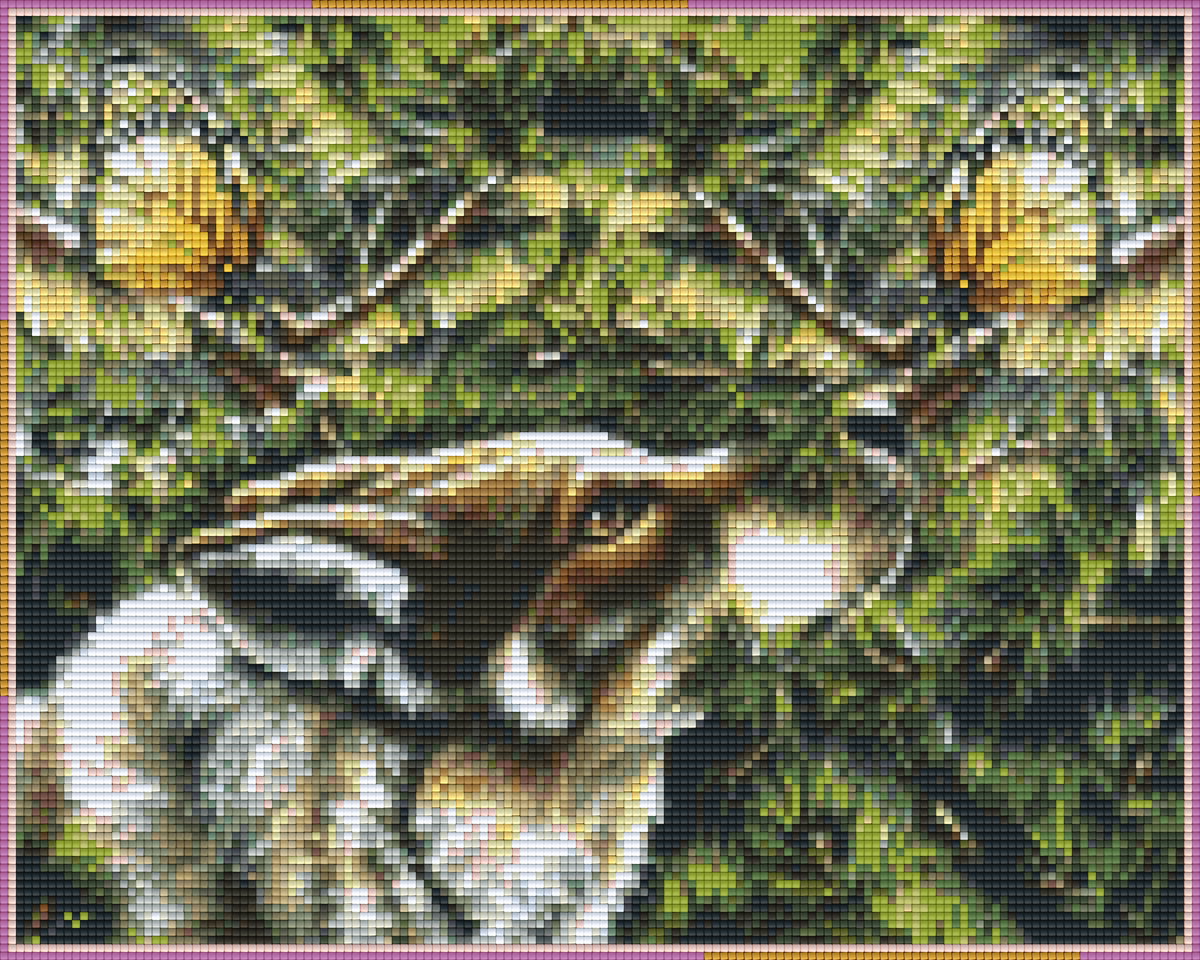 Pixelhobby Klassik Vorlage - The Wolf & the Butterflies