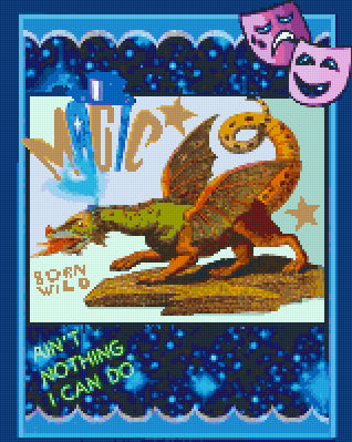 Pixelhobby Klassik Vorlage - Born wild