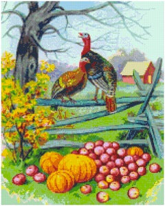 Pixelhobby Klassik Vorlage - Turkey Couple