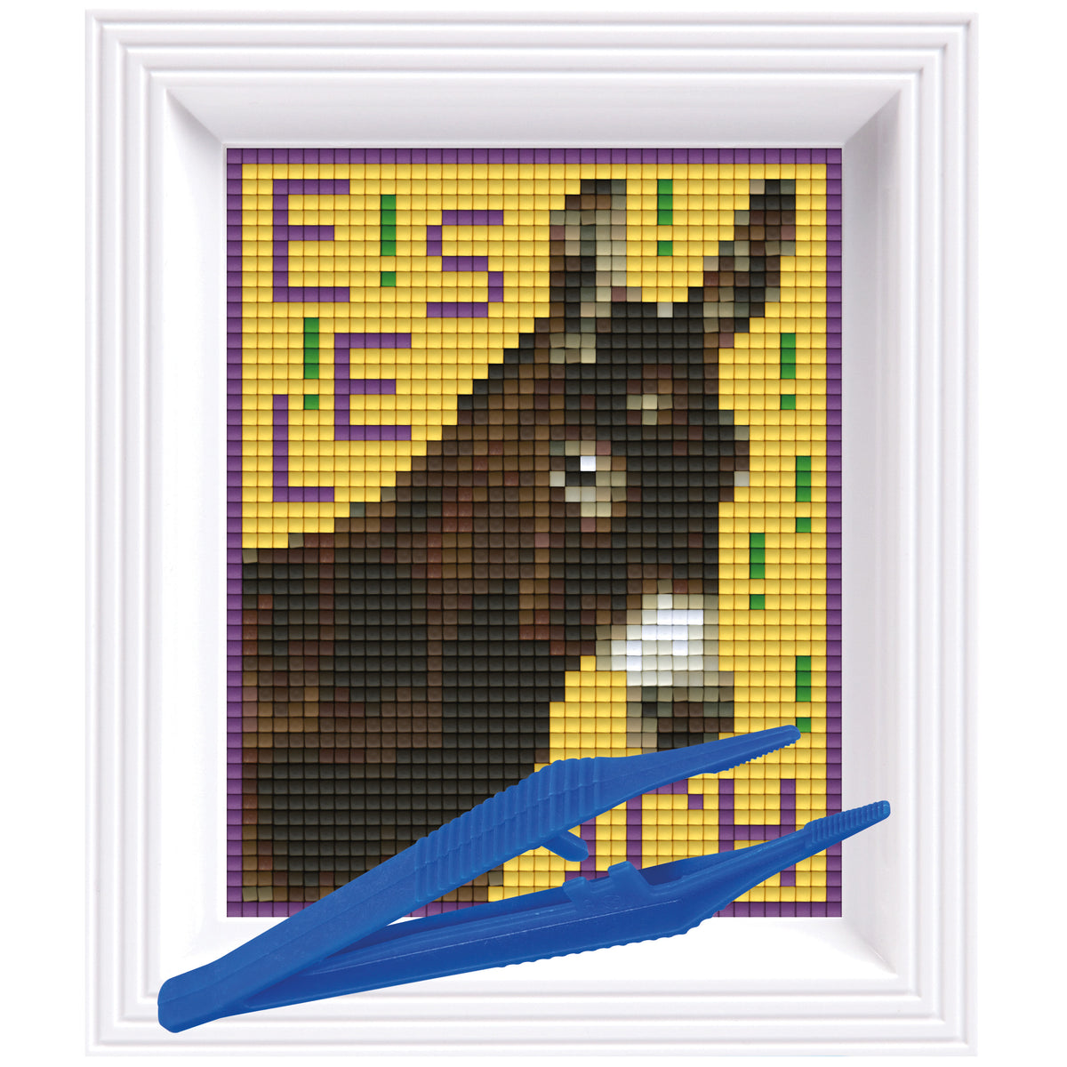 #Bilderrahmen_weiß #Pinzette_Kunststoffpinzette