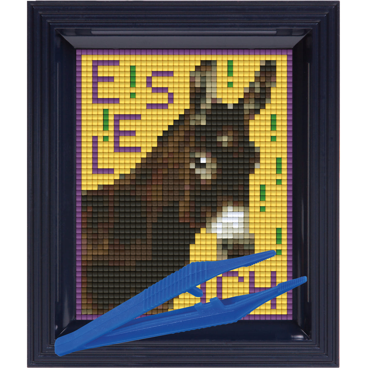 #Bilderrahmen_schwarzblau #Pinzette_Kunststoffpinzette
